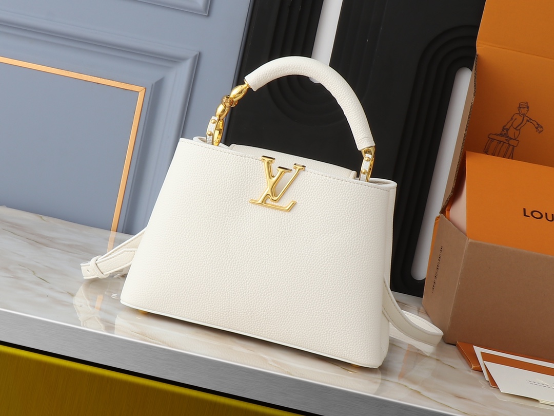 LV Classic Handbag Monogram Canvas Crossbody Strap Business Casual High